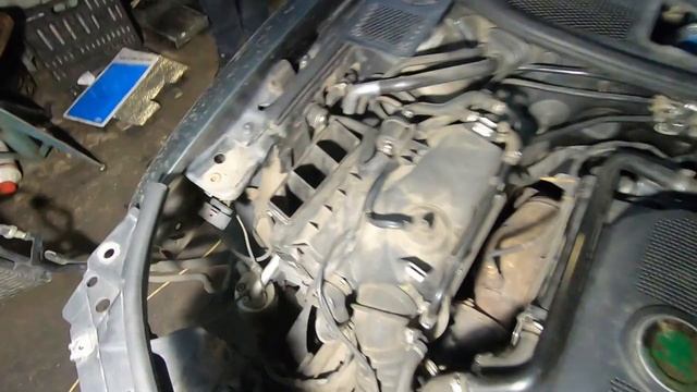 Замена ремня ГРМ Шкода Супер Б 1.8т.(Skoda Super B 1.8T.) смотреть онлайн