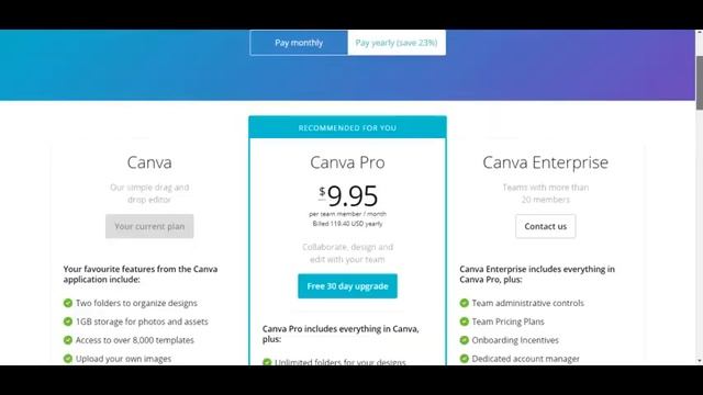 Canva Training #2 Pricing plans смотреть онлайн