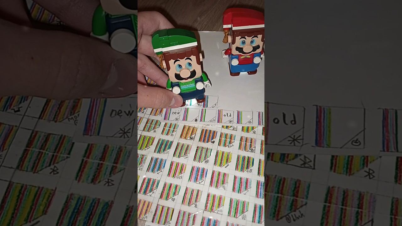 LEGO Super Mario New Winter 2023 Barcodes from wave sets. And Luigi Review #christmas action bricks смотреть онлайн