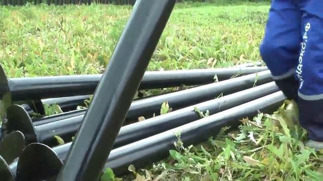 закручивание винтовых свай смотреть онлайн