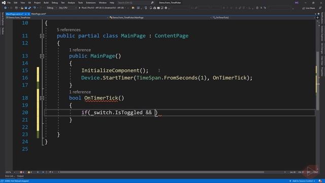 Xamarin Forms #43: TimePicker смотреть онлайн
