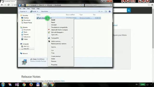 How To Install Gtk# On Windows 7 Without Error Installation Directory Must Be On A Local Hard Drive