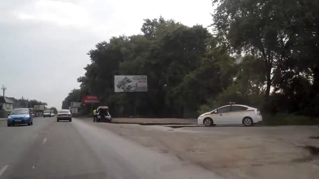 Блокпост при въезде в Киев со стороны Жулян смотреть онлайн