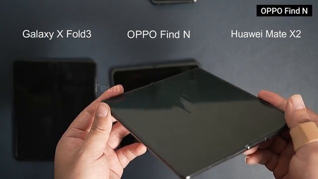 OPPO Find N - Galaxy Z Fold3 - Huawei Mate X2 ( Comparison Overview ) Fold Smart Phone Smartphone смотреть онлайн