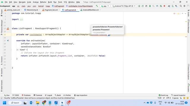 Android TV Development : Using the Leanback library | Tutorial for beginners in Hindi | Part -1 смотреть онлайн