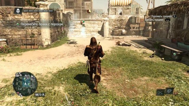 Assassins Creed IV Black Flag Прохождение на 100%. Охота на тамплиеров. Рона. Контору атакуют. смотреть онлайн