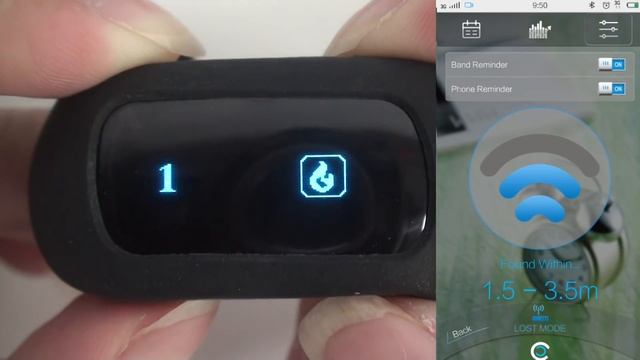 SWB02 Bluetooth BT4.0 Sports Bracelet смотреть онлайн