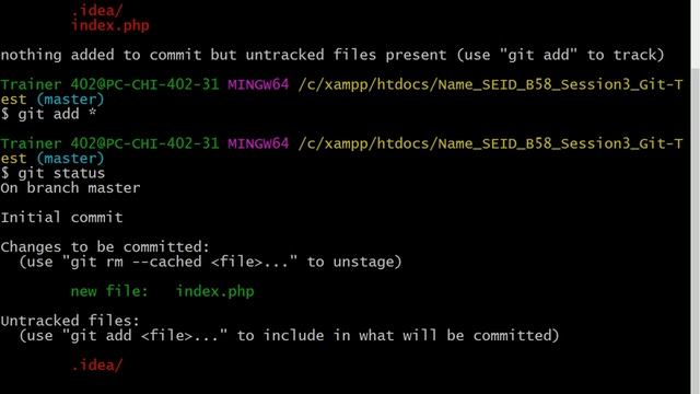 PHP B58 Session3 GIT смотреть онлайн
