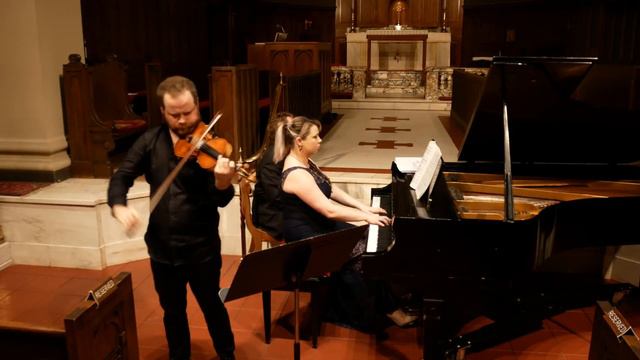 The Borisevich Duo performs Grieg's Violin Sonata No. 2, Op. 13 смотреть онлайн