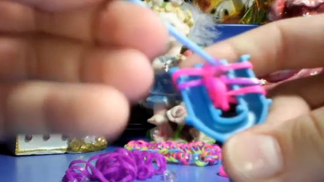 Браслет из резинок французская коса на рогатке смотреть онлайн