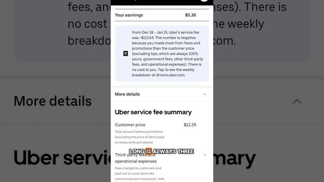 Is Uber’s Take Rate 20% Or 60%? | Driver Diary with Sergio смотреть онлайн