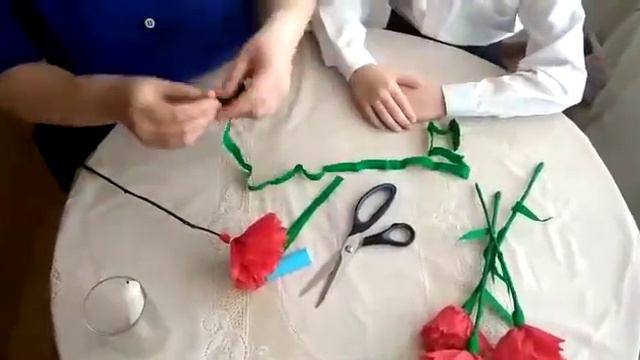 МК Анны Постниковой, изготовление гвоздик смотреть онлайн