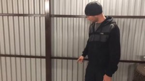 Автомобильный гараж из металла своими руками.