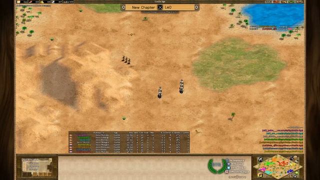 nC vs. LeO, Game 1 - Age of Empires II: The Conquerors Clan League, Season 38 - Division 3, Round 1 смотреть онлайн