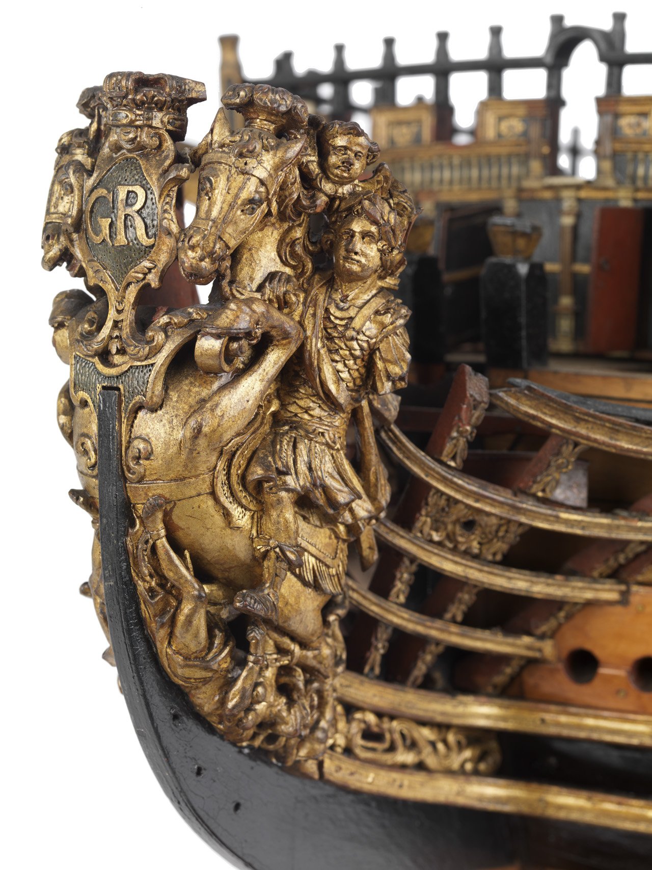 Warship (1725); First Rate; 100 Guns. Scale 1:48