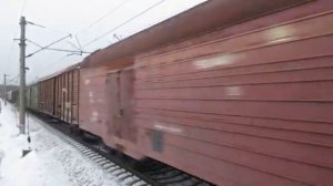 Электровоз ВЛ80С-433 с грузовым поездом