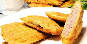 Вафли с мясом, готовятся очень просто, получаются очень вкусно