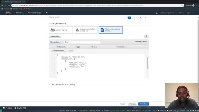 [ AWS 2 ] Create an admin user account and stop using root account смотреть онлайн
