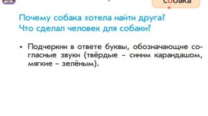 Обучение грамоте. 1 класс. Тема: Согласные звуки. Урок №35