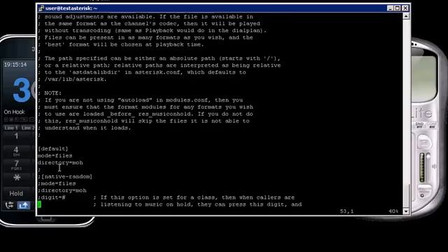 Asterisk + MusicOnHold Музыка на удержании смотреть онлайн