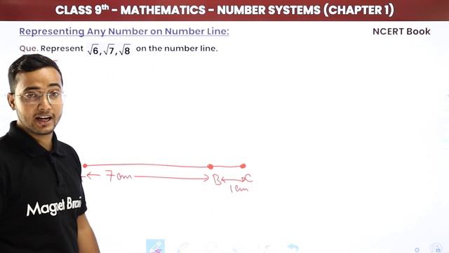 Representing Any Number on Number Line - Number Systems | Class 9 Maths Chapter 1 смотреть онлайн