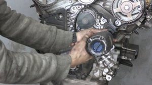 Оборвало ремень ГРМ , Разбор двигателя 6B31 Митсубиси Аутлендер