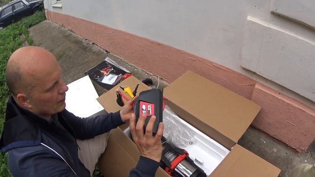 Распаковка лебёдки redBTR PRO-Х. смотреть онлайн