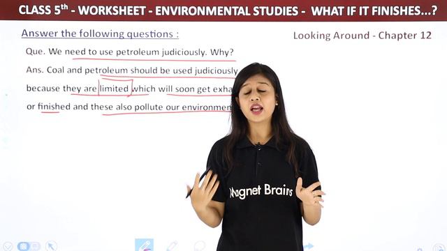 Class 5 EVS Chapter 12 | What if It Finishes - Worksheet Solutions | Looking Around Book смотреть онлайн
