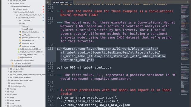 #3 Machine Learning for NLP: Work with a dataset in Label Studio for a Pytorch Sentiment Analysis смотреть онлайн