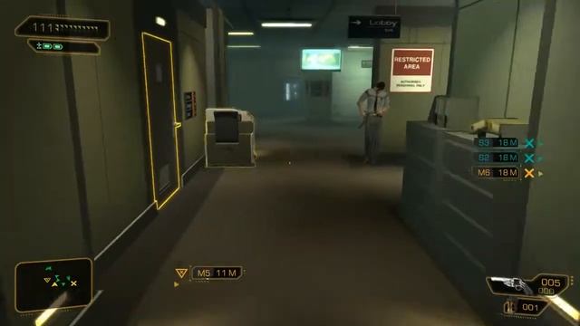 Deus Ex Human Revolution Gameplay AMD Radeon 6450 1GB Part 1 смотреть онлайн