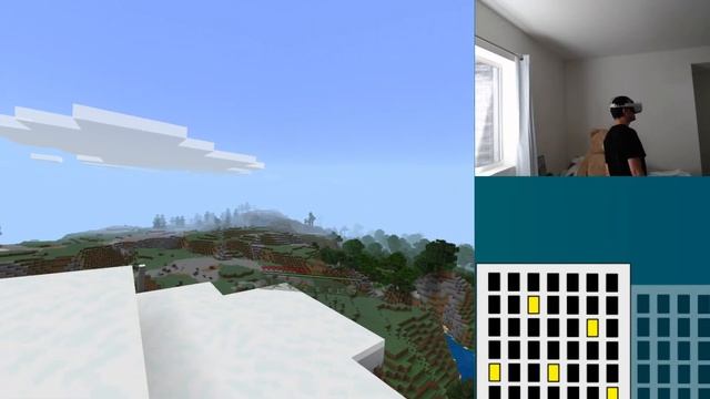 Minecraft VR | Oculus Quest 2 Airlink Gameplay | Live! смотреть онлайн
