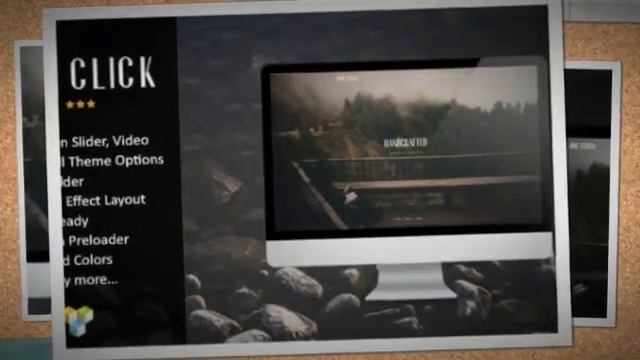 One Click – Parallax One Page Wordpress Theme + Download смотреть онлайн
