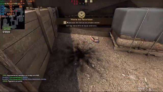 Teste de Desempenho - CS GO- AMD A4 4000 смотреть онлайн