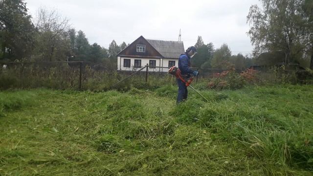 Husqvarna 545RXT autotune + ТriСut смотреть онлайн