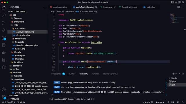 Laravel - Create a Trello Clone App with Inertia.js, Vue and TailwindCSS смотреть онлайн