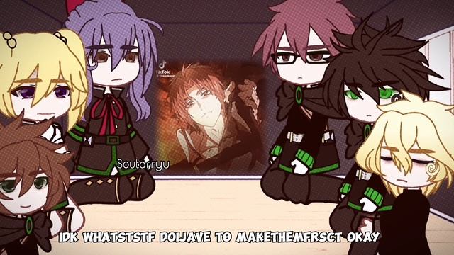 seraph of the end (sote) react to random videos on my gallery (seraph edits) /i beg you read desc смотреть онлайн