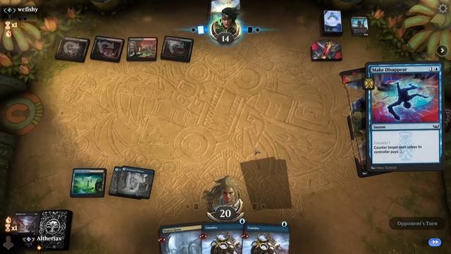 MTG Arena #1 Mythic Historic UB Bowmasters Ring Control смотреть онлайн
