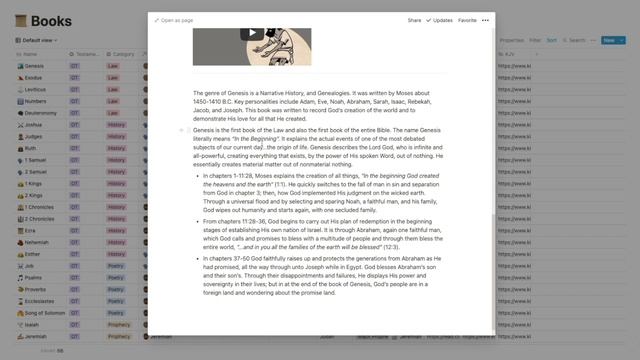 Bible Study Dashboard in Notion (with the free template) смотреть онлайн