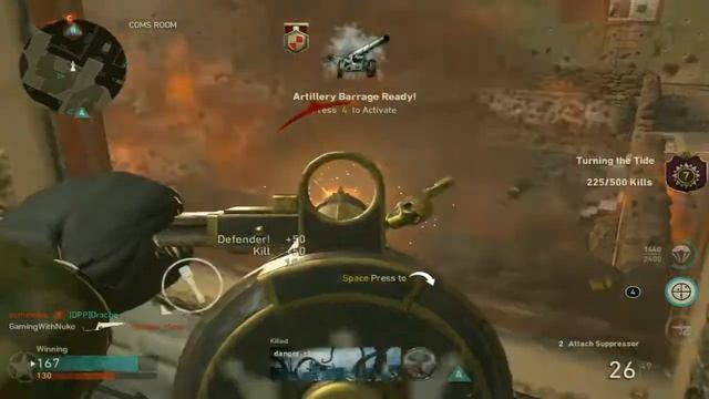 COD WW2: Game of the day #1 "Flak Tower" смотреть онлайн