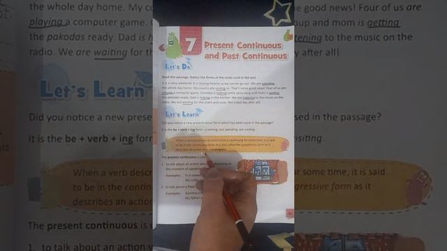 Class 4th - English Grammar -chapter 7 - Present continuous and past continuous (part 1) смотреть онлайн
