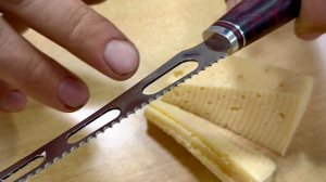 Правильный нож для нарезки сыра!