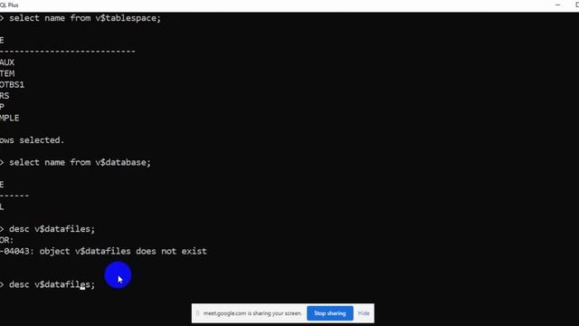 Data File Storage in Database in Oracle смотреть онлайн