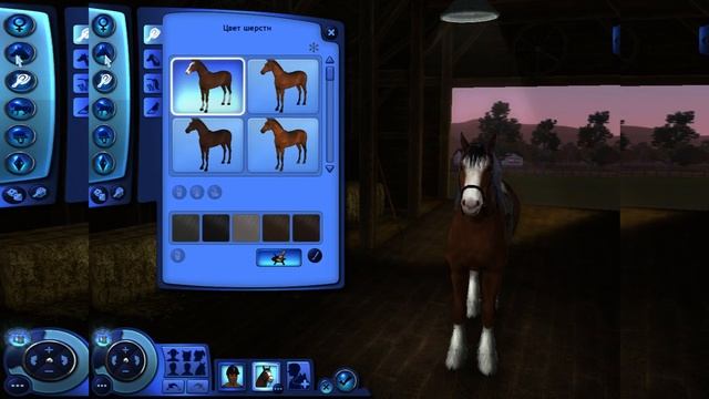 Let's Play The sims 3 pets #1 Создаем персонажа и лошадь. смотреть онлайн