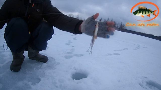 Зимняя рыбалка с эхолотом Fish finder смотреть онлайн