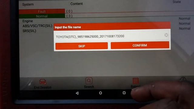 Launch Pro3: Health Scan Toyota Allex Z смотреть онлайн