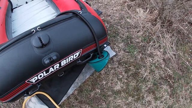 Лодка ПВХ Polar Bird 400e eagle | Распаковка смотреть онлайн