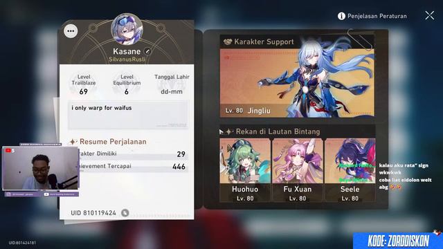 🔴 [LIVE] Sudah Siap Pulangkan Dek Huo Huo ? | Honkai: Star Rail Indonesia #19 смотреть онлайн
