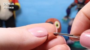 Аниматроник игрушка Фокси и Кошмарная марионетка из ФНАФ 9 ► FNAF Security Breach | Dimia лепка