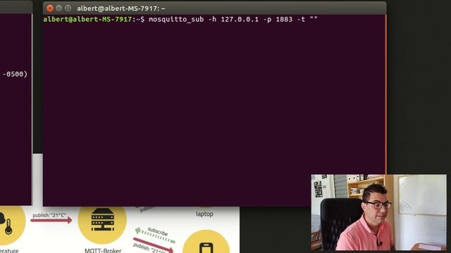 IoT con MQTT + Mosquitto + Python смотреть онлайн