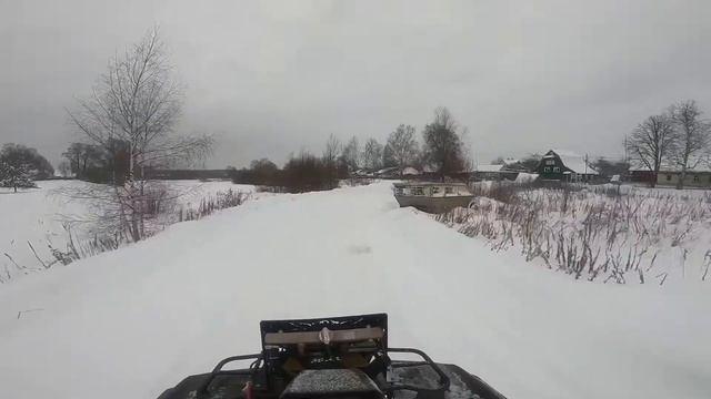 Квадроцикл Suzuki Kingquad в действии/ Gopro